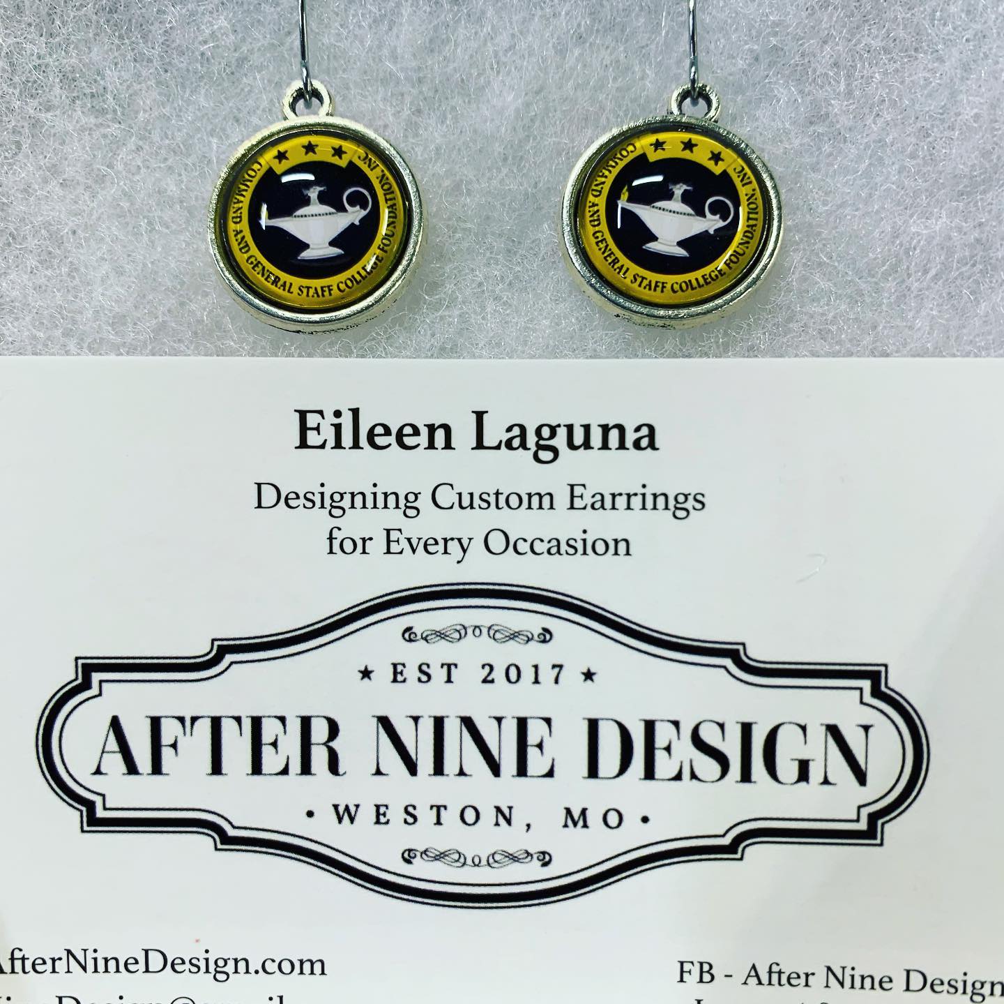 Earrings - Military Branches