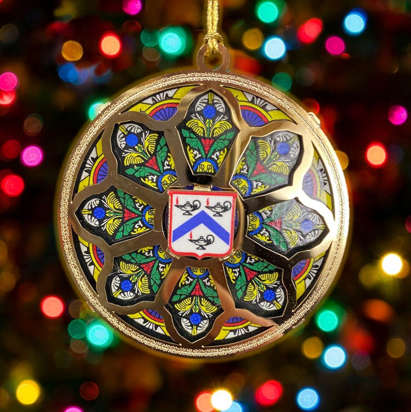 Rose Window Ornament