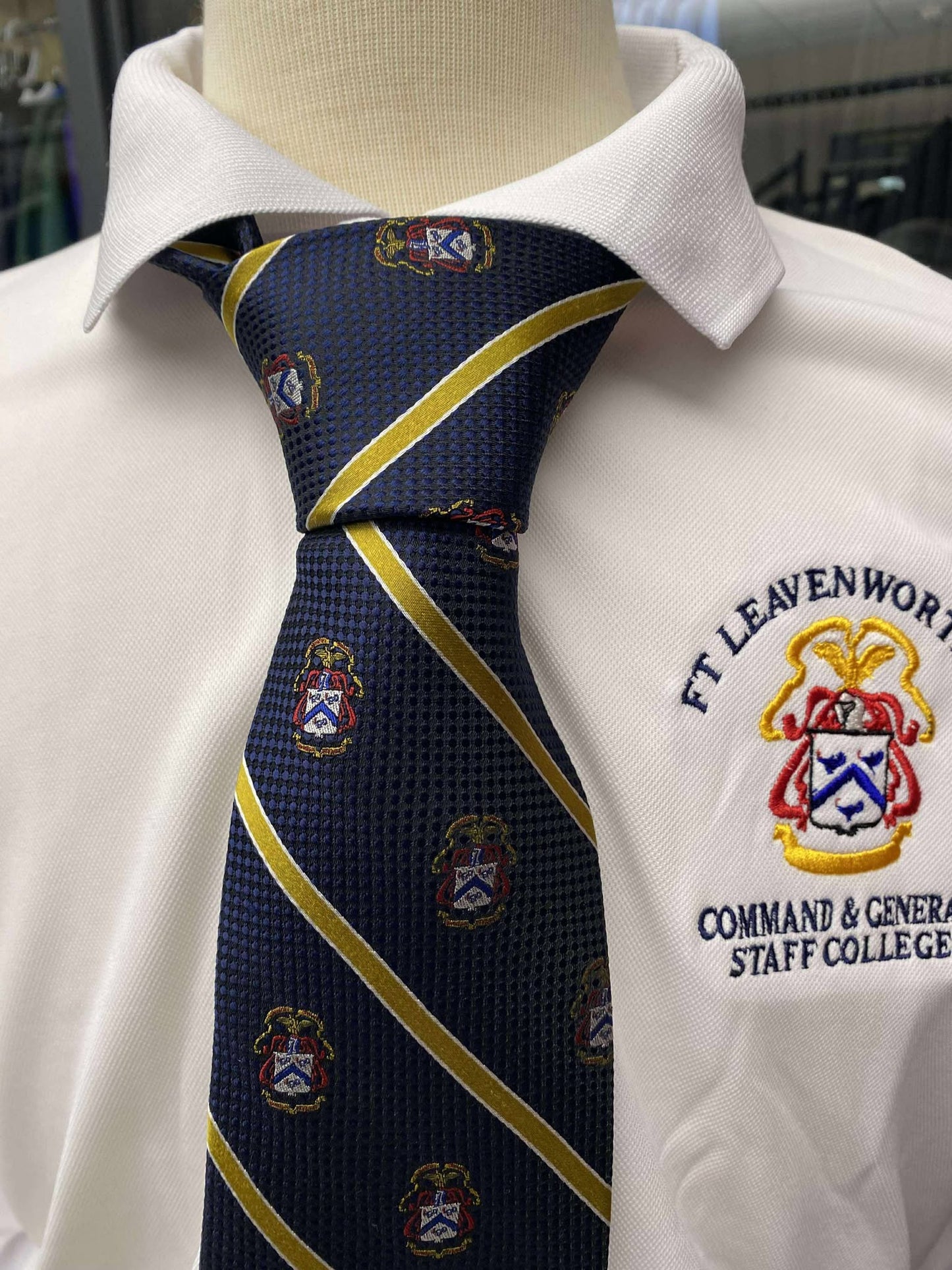 Tie - CGSC Crest