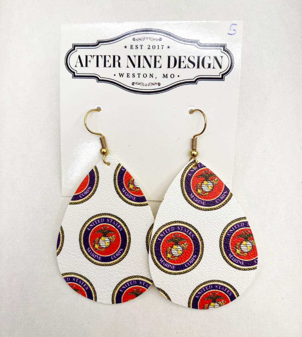 Earrings - Military Themes