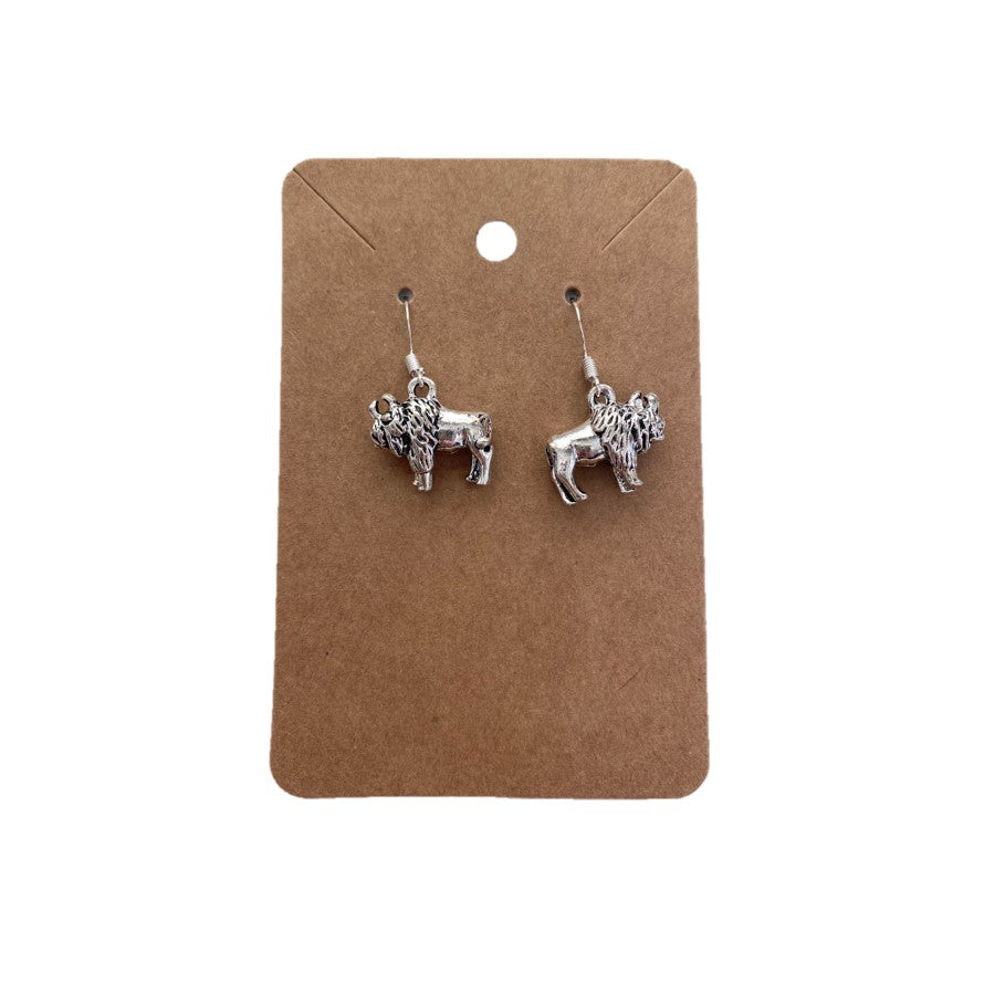 Earrings - Sunflower & Buffalo