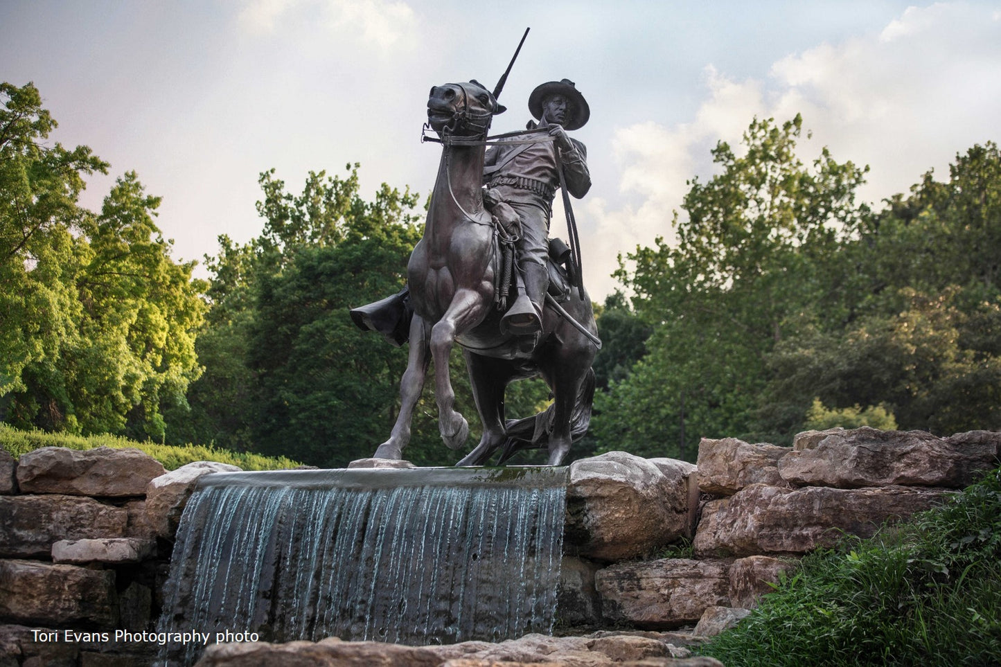 STATUE - Buffalo Soldier