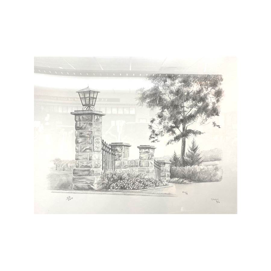 PRINT - Front Gate