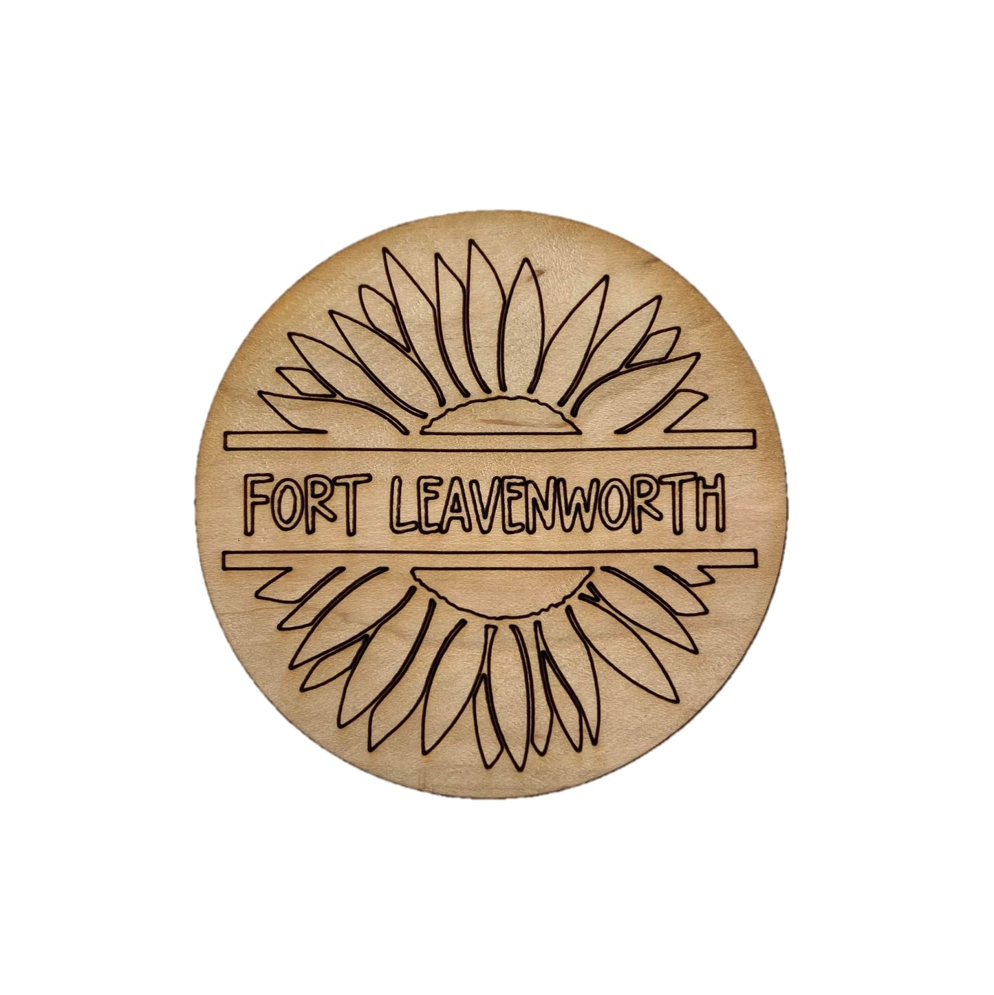 Magnet - Fort Leavenworth Sunflower