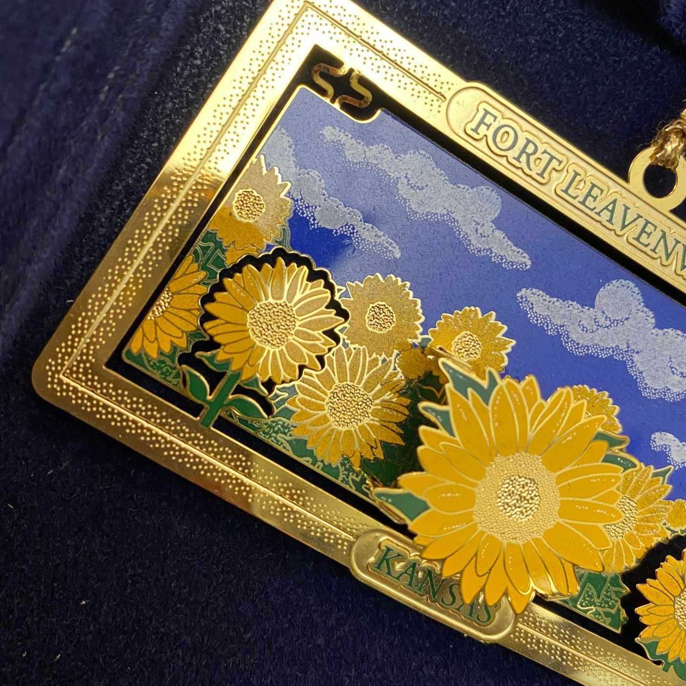 Kansas Sunflower Ornament