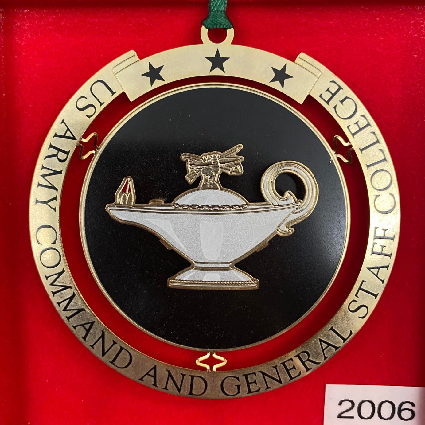 Lamp of Knowledge Ornament