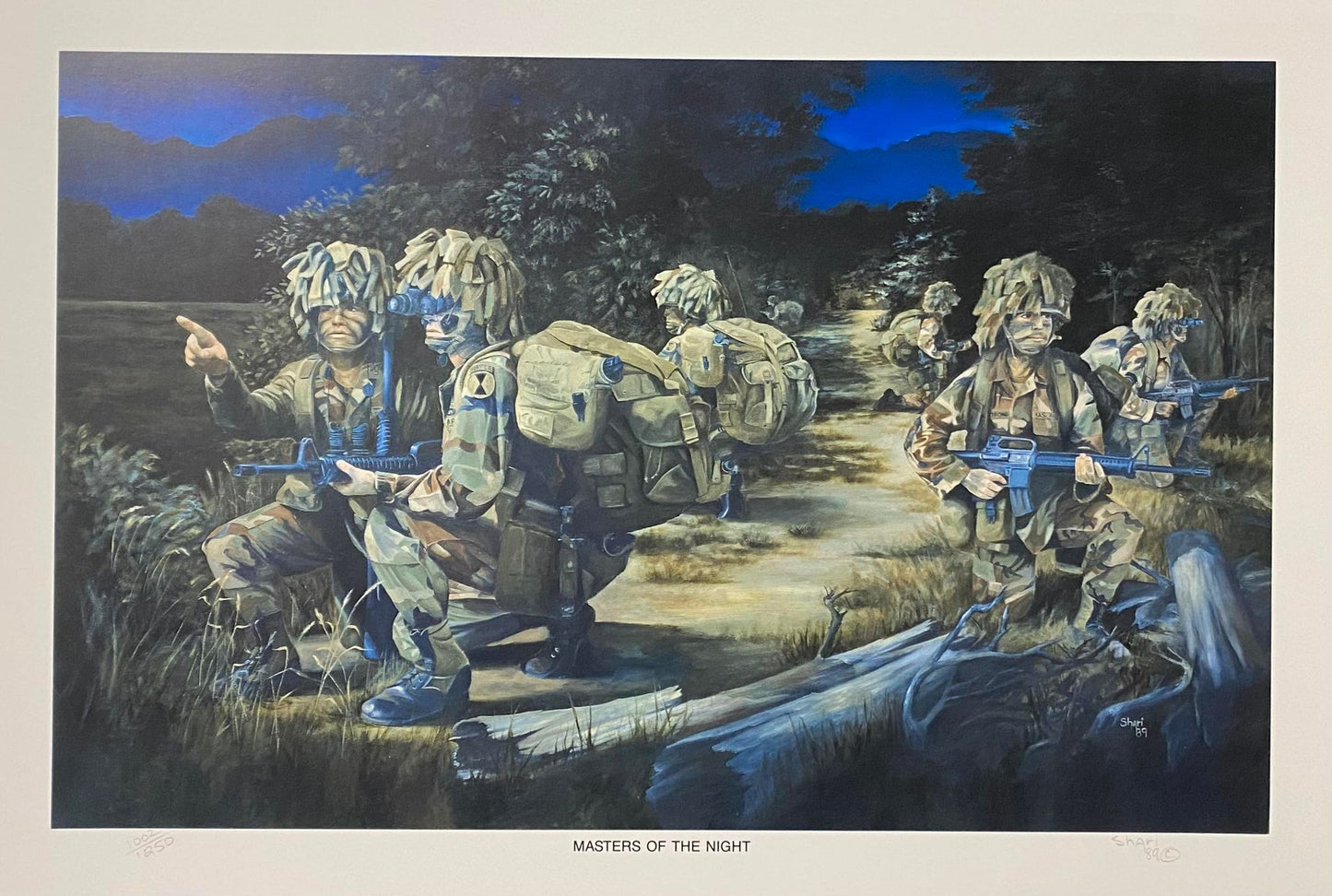 PRINT - Masters of the Night (Signed)