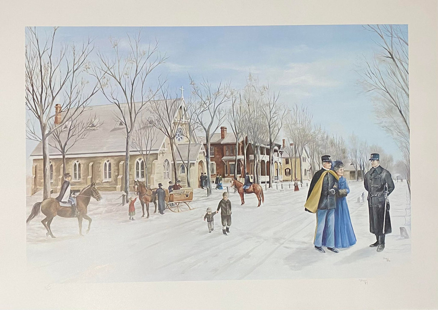 PRINT - Memorial Chapel (Signed)