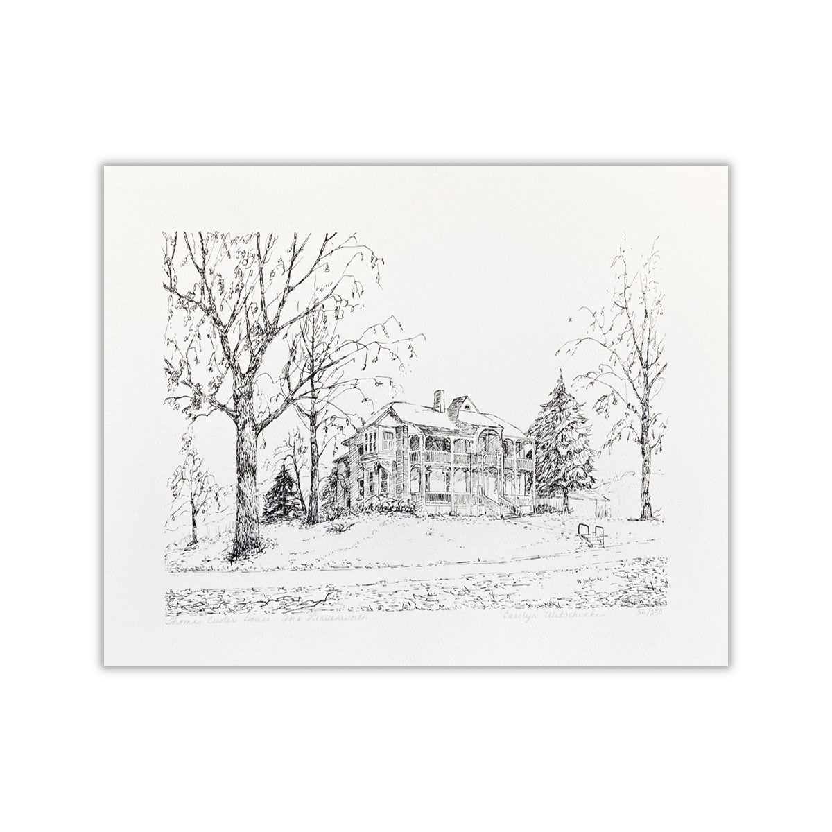 PRINT - Custer House