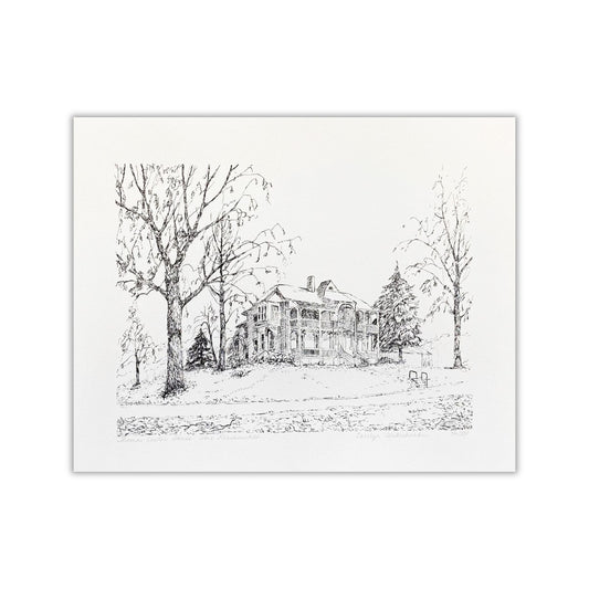 PRINT - Custer House
