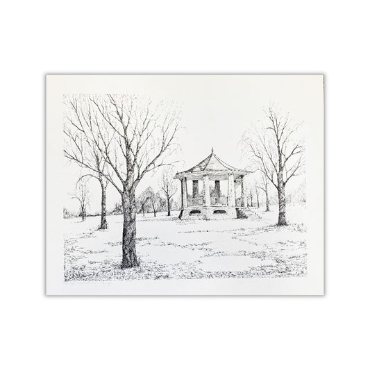 PRINT - Zais Park Gazebo