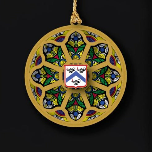 Rose Window Ornament