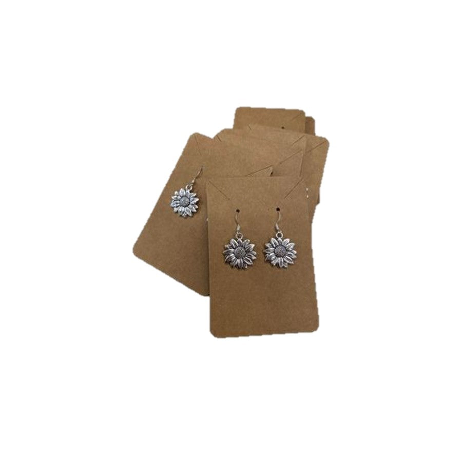 Earrings - Sunflower & Buffalo