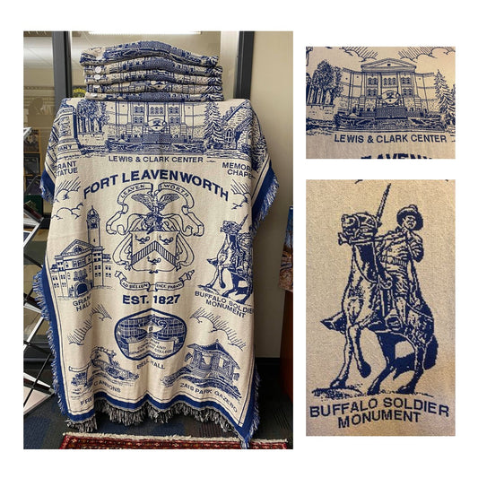 Fort Leavenworth Throw Blanket