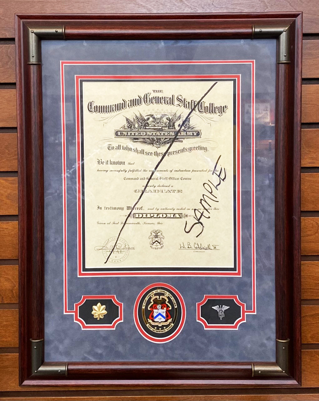 CGSC Crest Ornament