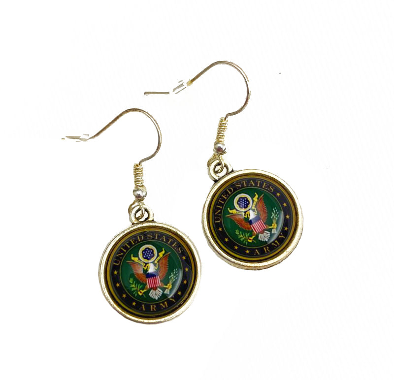 Earrings - Military Branches