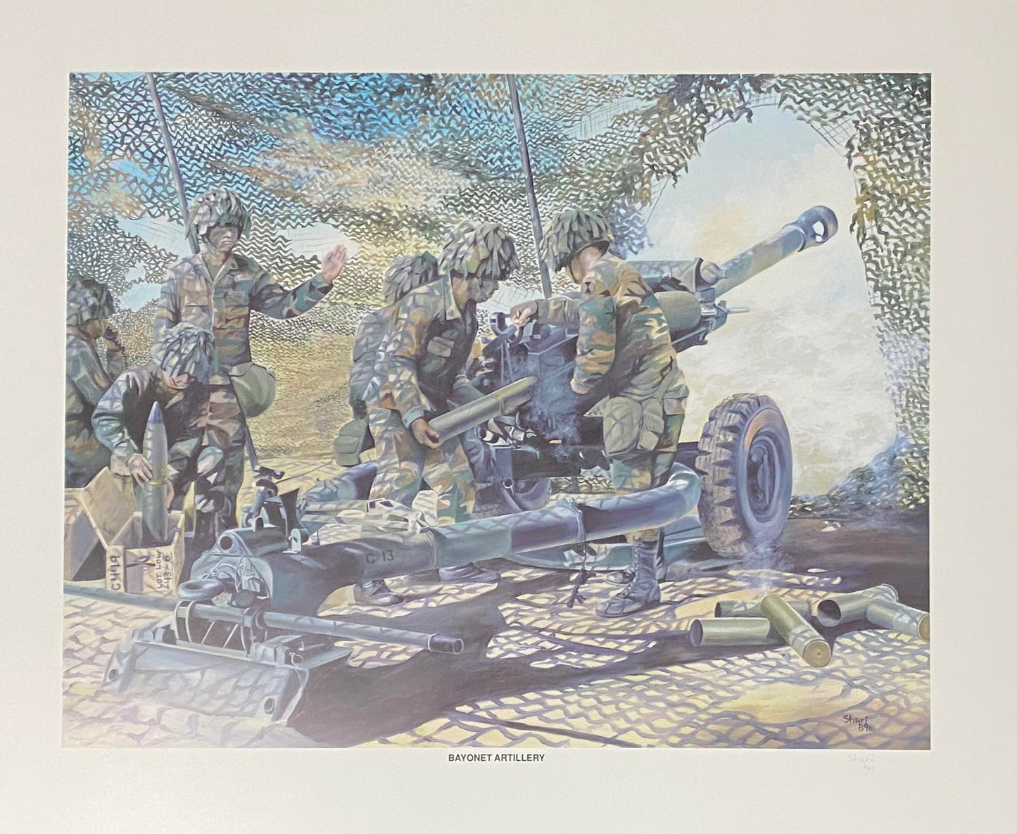 PRINT - Bayonet Artillery