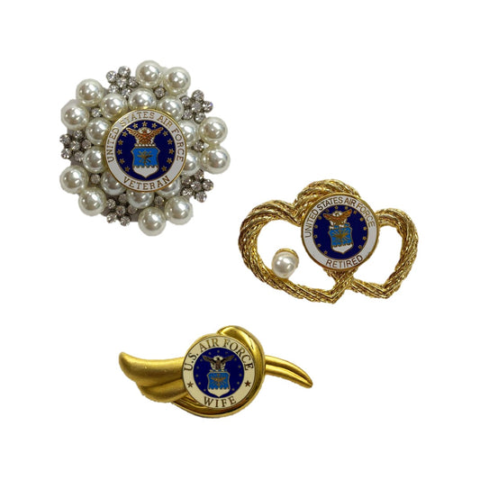 Brooches - Air Force Themes