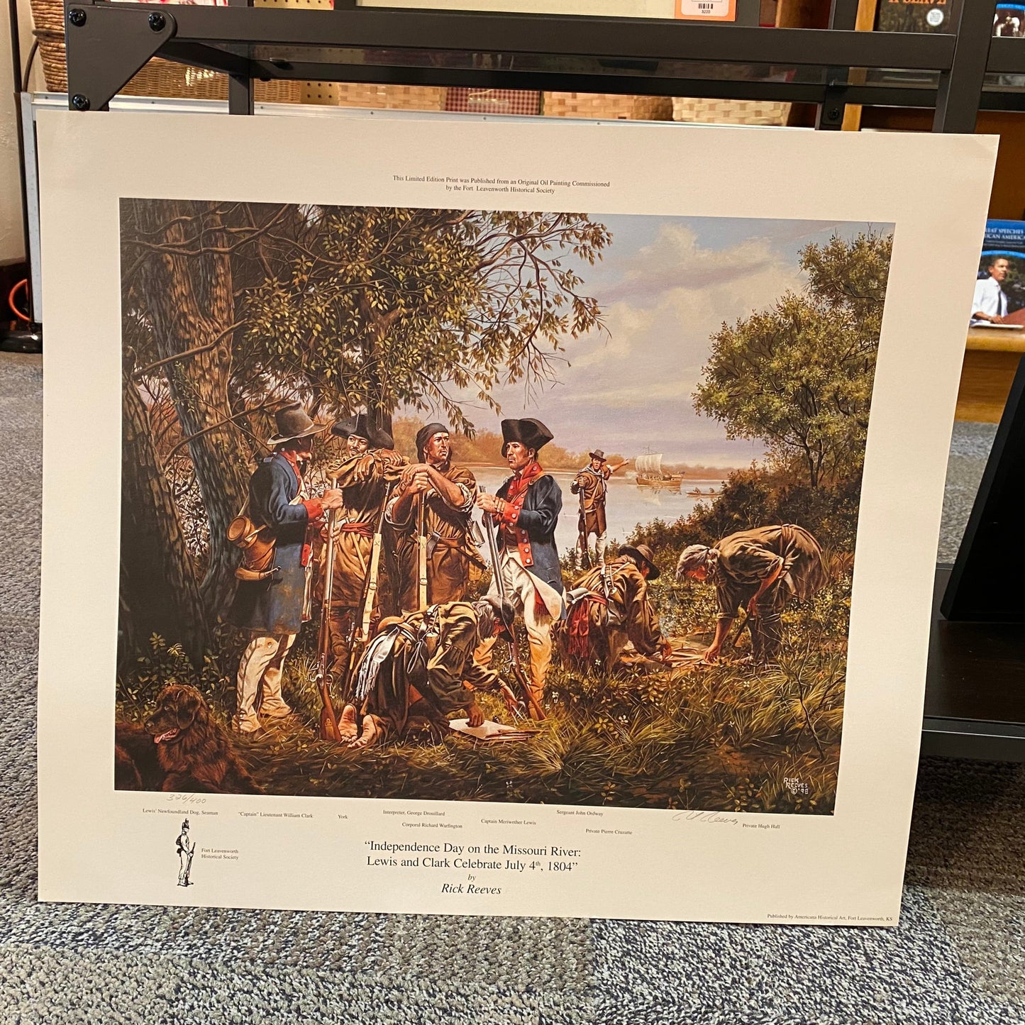 PRINT - Lewis & Clark Independence Day