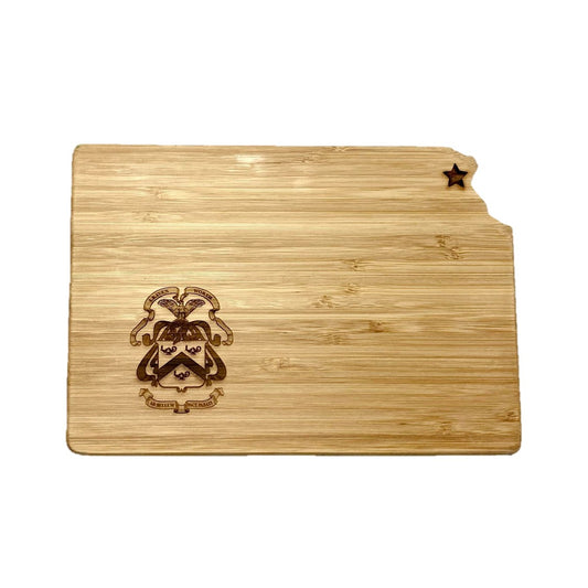 Kansas Shaped Cutting Board