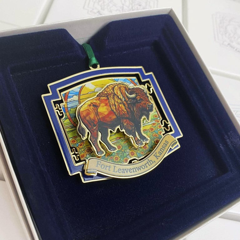 Kansas Buffalo Ornament