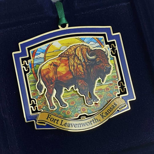 Kansas Buffalo Ornament