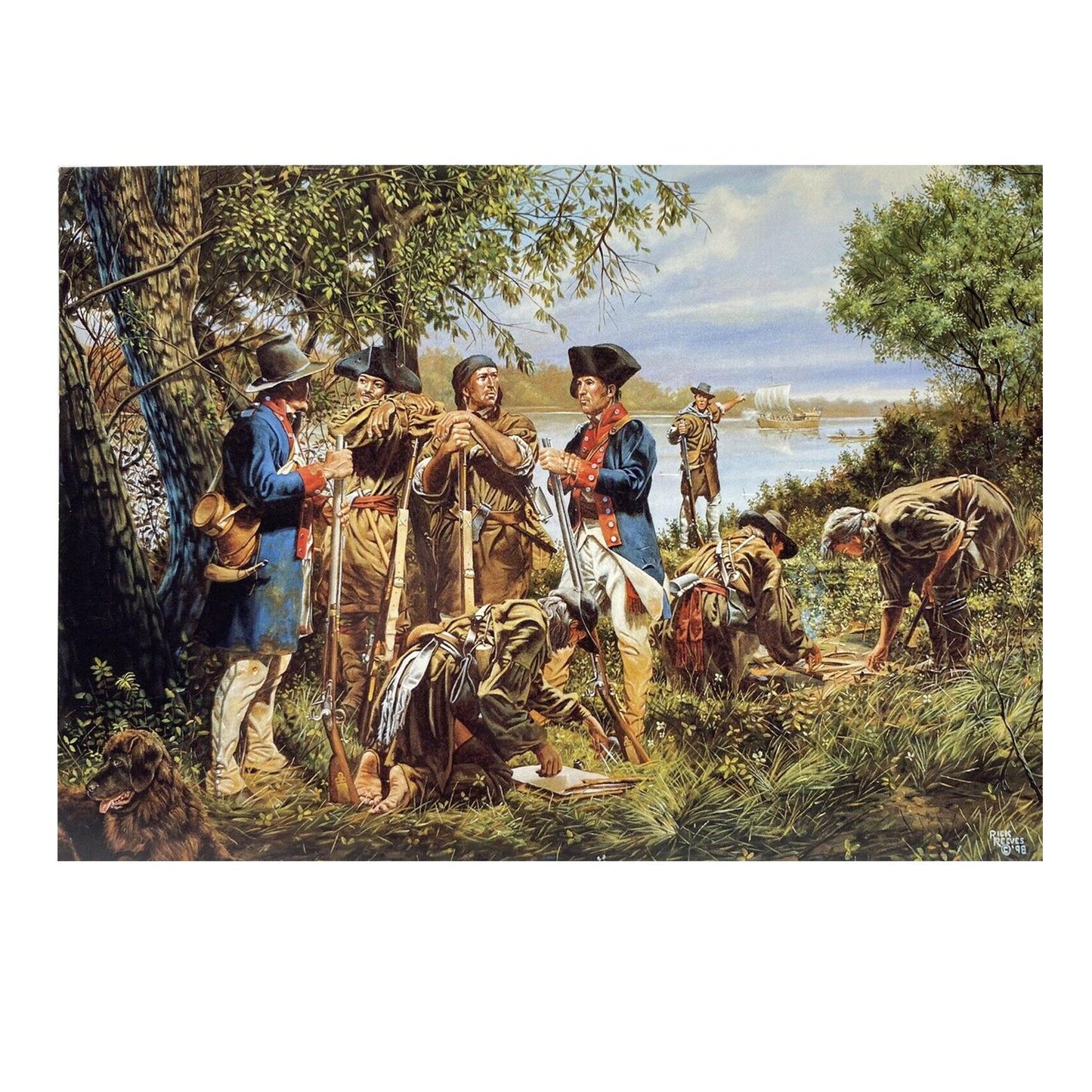 PRINT - Lewis & Clark Independence Day