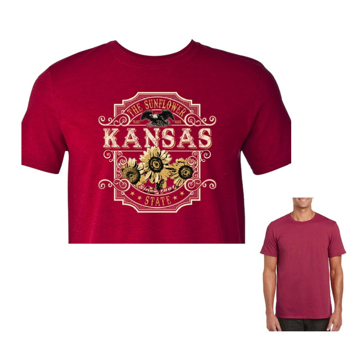 T-Shirt - Kansas Sunflower
