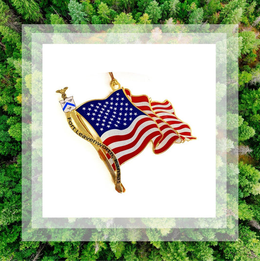 USA Flag Ornament